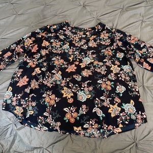 Zac & Rachel top, 2X